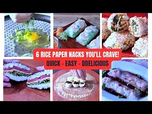 6 Easy Rice Paper Recipes You’ll Crave | Quick, Delicious & Addictively Good!