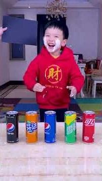 Guess the drink's color challenge, so fun, save it for later! #Funny #Party Game Challenge