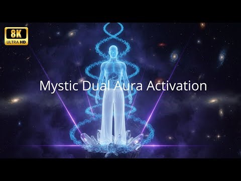 “Mystic Dual Aura Activation: 528Hz + 963Hz ASMR Spiritual Awakening & Light Expansion”