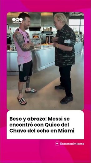 From MIAMI to the WORLD: KISS and HUG between MESSI and KIKO