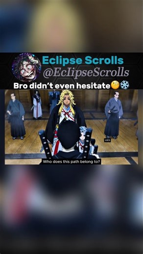 Bro didn’t even hesitate🧐❄️