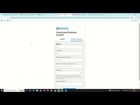 How to Insert Table on Bluebeam