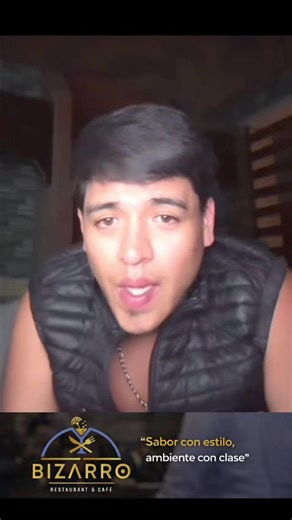 MÍRALO HASTA EL FINAL 🫂🎶🤝. Un saludo que nos llena de orgullo. Gracias a Edu Baluarte por ser parte de nuestro aniversario y acompañarnos en este momento tan especial. ✨ #AniversarioBizarro #EduBaluarte #RestaurantePerú #CelebraciónEspecial #TikTokPerú