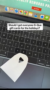 It’s decided….everyone is getting G-Que digital gift cards this year. Luckily, they’re 20% off right now! | GQue