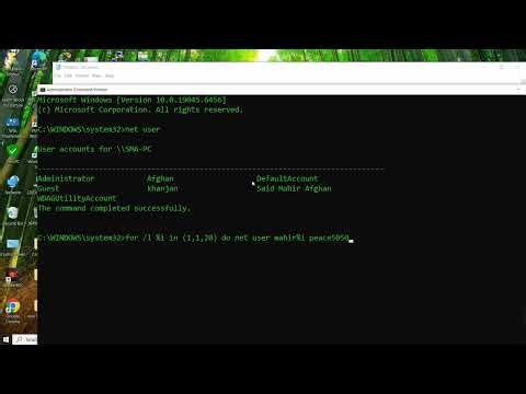 Create Multiple Windows Users with One CMD Command | Bulk User Creation & Delete