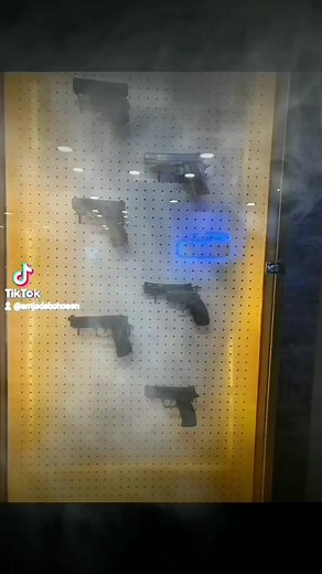 Handgun Training Techniques at Indoor Shooting Range