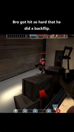 The Equalizer of Backflipping 🤣🤣(Team fortress 2)