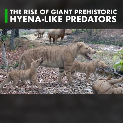 This is the rise of the giant, hyena-like predators, the Hyaenodons. #hyaenodons #prehistoric #paleo #paleontology #hyena | Animalogic