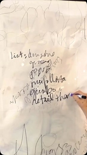 10K views · 236 reactions | The start of a large 3x4’ painting with a...