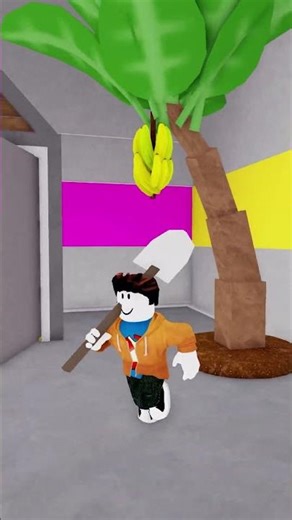 Rarblox escape BANANA POLICE FAMILY PRISON RUN 🥺#roblox #shorts