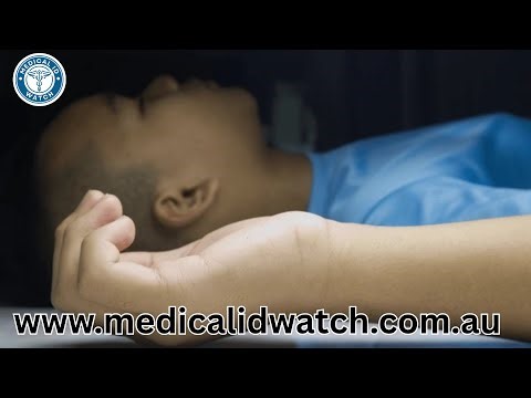 Hemophilia Medical Alert Bracelet | Essential Protection for Hemophilia Patients | Medical ID Watch