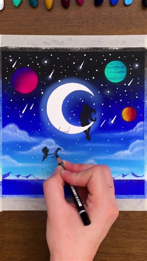 Colorful Pastel Drawing Tutorial