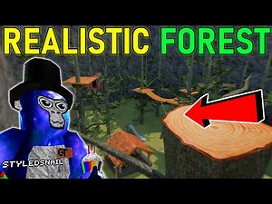 Gorilla Tag VR But FOREST is SUPER REALISTIC???