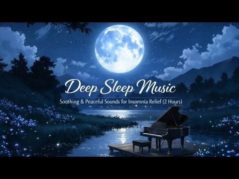 Deep Sleep Music 🌙 Soothing & Peaceful Sounds for Insomnia Relief (2 Hours)