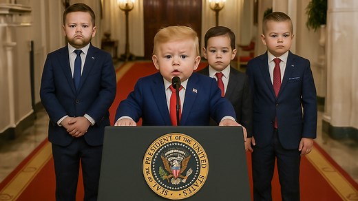 Diaper Diplomacy | 🍼 “We Obliterated the Blocks!” – Baby Trump Declares War on Iran’s Toys 🎖️👶 | Full Crib Address acked by Baby Bibi and a squad of... | Instagram