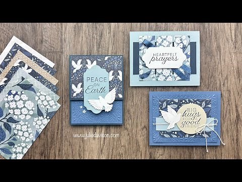 FREE Class! 3 Stampin' Up! Peaceful Garden Cards + Bonus Ideas | November 2025 Bonus Project Kit