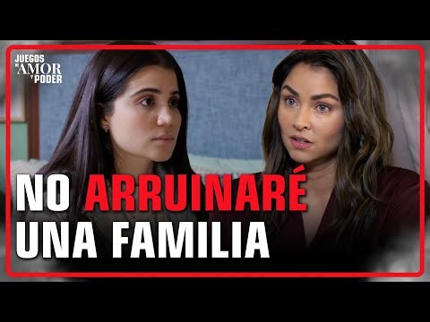 Luciana se niega a ser una rompehogares | Juegos de Amor y Poder 1/4 | Capítulo 9