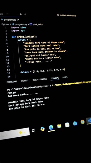 #love #hindisong #coding #codingbat #dataanlysis #python #learncoding #reelsindia