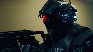 It's drone cops vs. superpowered robbers in the sci-fi action movie Code 8