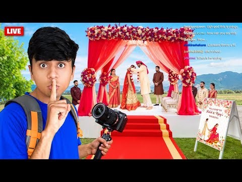 Crashing RANDOM WEDDINGS on Livestream *GONE WRONG*