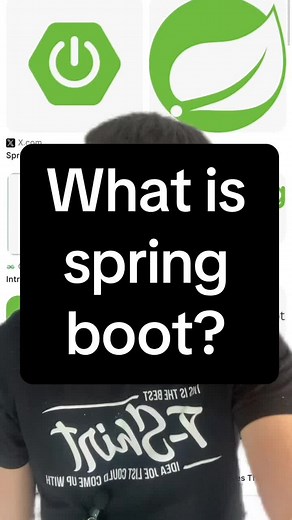 #greenscreen Here are the key points about Spring Boot - Open-source Java-based framework - Simplifies building stand-alone, production-grade Spring applications - Requires minimal configuration - Automates infrastructure and boilerplate code - Enables rapid development of robust, scalable, and easily deployable applications - Leverages the Spring ecosystem for enhanced productivity and flexibility #springboot #springboots2023 #springbootjava #javaprogramming #javaprogrammer #coding #development