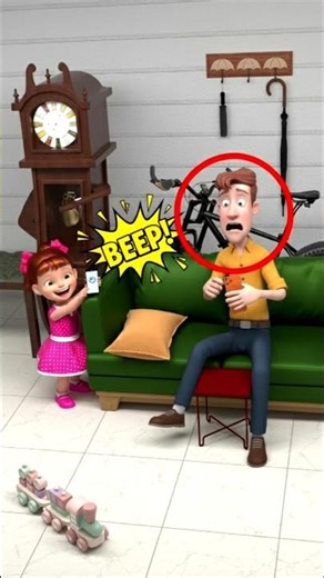 Dad Was NOT Ready for This Phone Alarm Prank! 🤯😂