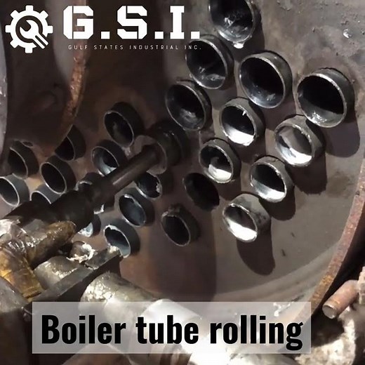 Tube rolling with the ‪@Elliott-tool‬ 3300 series boiler tube expanders