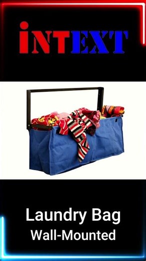 Intext Hangers & Laundry Bag | Space-Saving Home Essentials | Collapsible & Folding Systems
