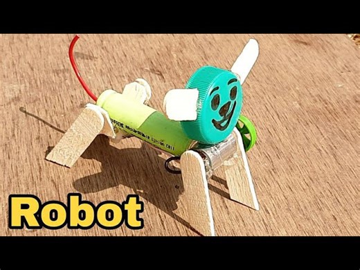 Home-Built Dog Robot with Simple DIY Steps