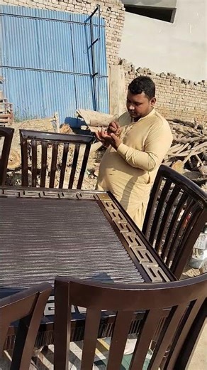 Arshad wood graph#furniture #dining table #wooddesigner