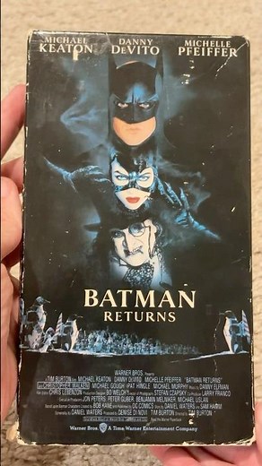 Original Batman returns VHS 1992 #batmanreturns #batman #1992 #vhscollector #vhstape #short