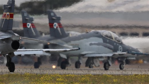 1.3K views · 71 reactions | The first five RAAF Hawk 127 aircraft to depart for the "graduation" flight Part 1 | Williamtown Plane Spotting | Facebook