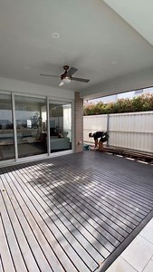 Perfect job to finish up the year. 5.3m long for the 5.4m long @ekodeck_ boards in ironwood. Aluminum frame - @clickdeck 🤌🏻 | J&M Carpentry