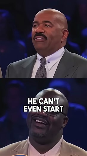 Shaq & Steve Harvey’s fast money moment on Celebrity Family Feud