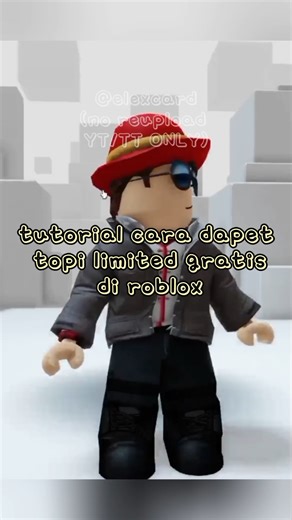 tutorial item limiteds topi di Roblox #fyp #elexcard #roblox