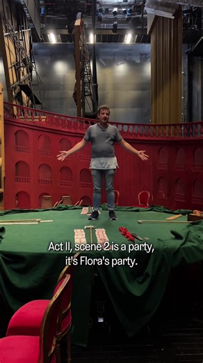 Behind the Scenes of La Traviata's Opulent Stage Design