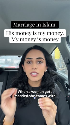 When a woman marries, she comes with her own rizq. Her husband doesn’t create these, but he becomes the channel through which they reach her. A man who fulfills his responsibilities becomes a means of that blessing. In this, both partners feel the beauty of their roles: he experiences the satisfaction of providing, she experiences the safety of being cared for and Allah’s mercy is reflected in the way their lives intertwine. Love grows not because one controls or owns, but because both are instr