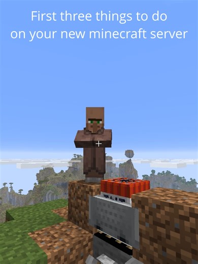 Create Your Own Villager Launchers in Minecraft