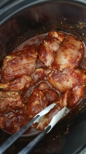 Easy Slow Cooker Pulled BBQ Chicken Sandwich Recipe
