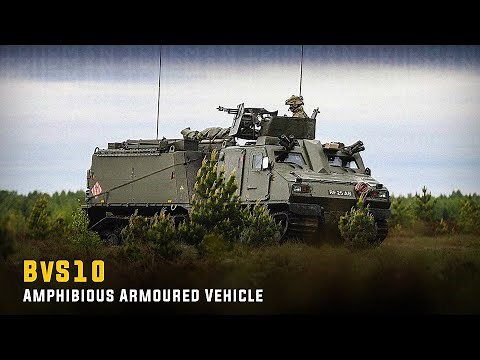 BvS10 : The Amphibious Armored Vehicle That Defies Any Terrain