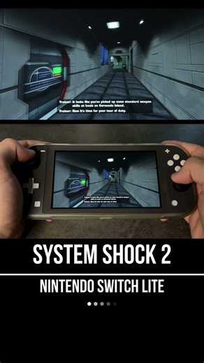 System Shock 2 Nintendo Switch Lite Gameplay