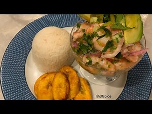 Shrimp Ceviche, Ecuadorian Style