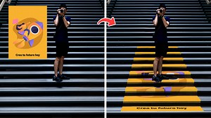 ¿Quieres colocar tu diseño en superficies con perspectivas complejas? en este video te muestro cómo usar el Punto de fuga de Photoshop para colocar un diseño en una superficie muy compleja como lo es una escalera. 📥 RECURSOS DEL TUTORIAL: https://drive.google.com/drive/folders/1C46P2qZWibVc8UA8Mvd8juSH9o5GWW85?usp=sharing ✔️ CURSO DE PHOTOSHOP: https://visualbitstudio.com/curso-completo-photoshop-oferta-lm7/ 💻 PRUEBA GRATIS PHOTOSHOP, ILLUSTRATOR Y OTROS PROGRAMAS DE ADOBE 👇 https://prf.hn/l/