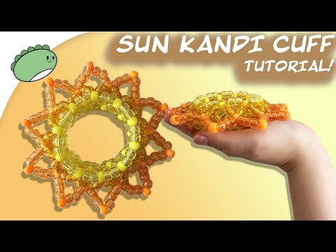 Sun Kandi Cuff Tutorial!
