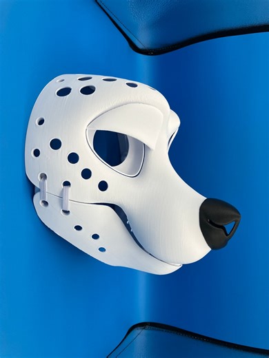 3D Printed Skunk Fursuit Head Base Kit - Movable Jaw - Etsy