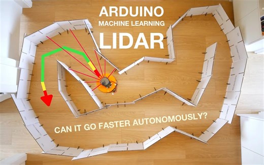 Arduino Uno上进行机器学习实现自主驾驶