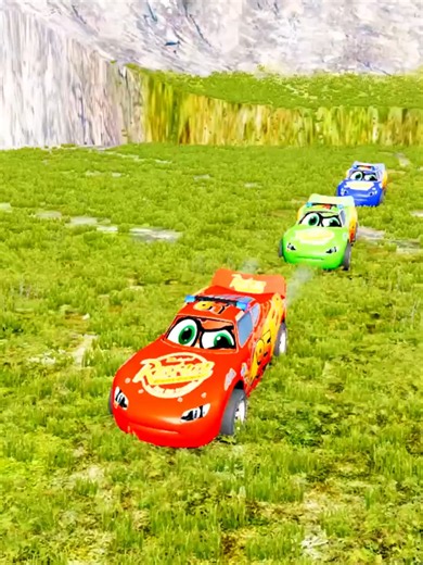 Cars vs Lava Pit Crash Compilation (BeamNG.Drive)