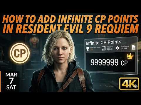 How to Add Infinite CP Points in Resident Evil 9 Requiem