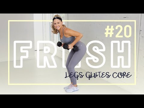 37 Minute Legs, Glutes, & Core Circuit Workout II FRESH Day #20
