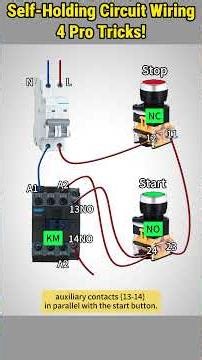 4 Ways to Wire Self-Holding Circuits